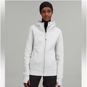 LULULEMON Scuba Hoodie III - Heather silver - SZ 8